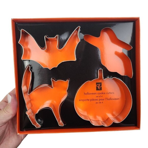 Halloween Cookie Sandwich Cutters - Set of 4 - Picture 1 of 4